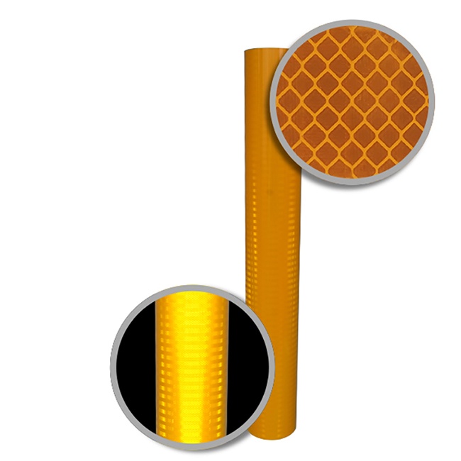 AT™ Алмазная Марка Светоотражающая Пленка Серии A8531, Желтая (1220 мм * 45,7 м)