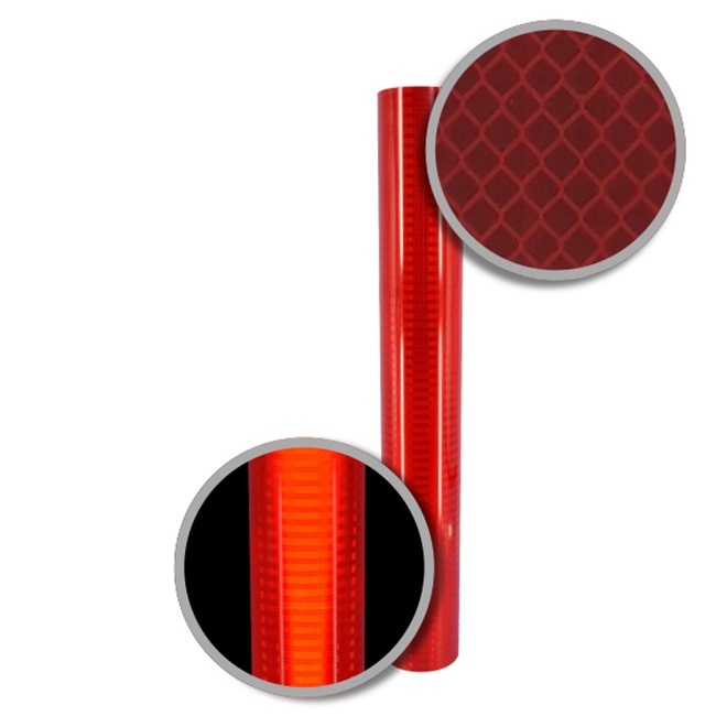 AT™ Алмазная Марка Светоотражающая Пленка Серии A8532, Красный (1220 мм * 45,7 м)